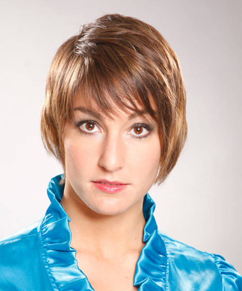 Short Textured Hairstyle With Long Sides