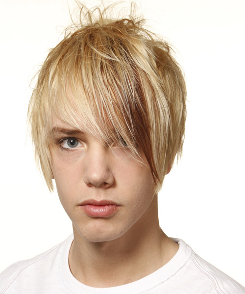 Tapered Hairstyle With Long Bangs For Men