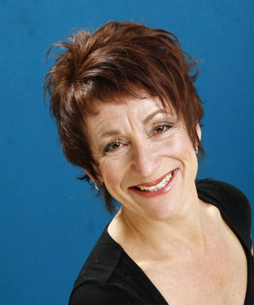 Short Wispy Hairstyle With Waves For Women Over 40