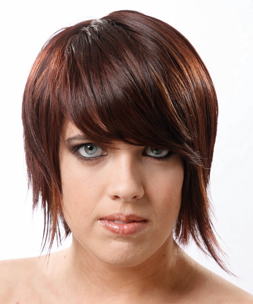 Short Sleek hairstyle With Funked-Up Edges