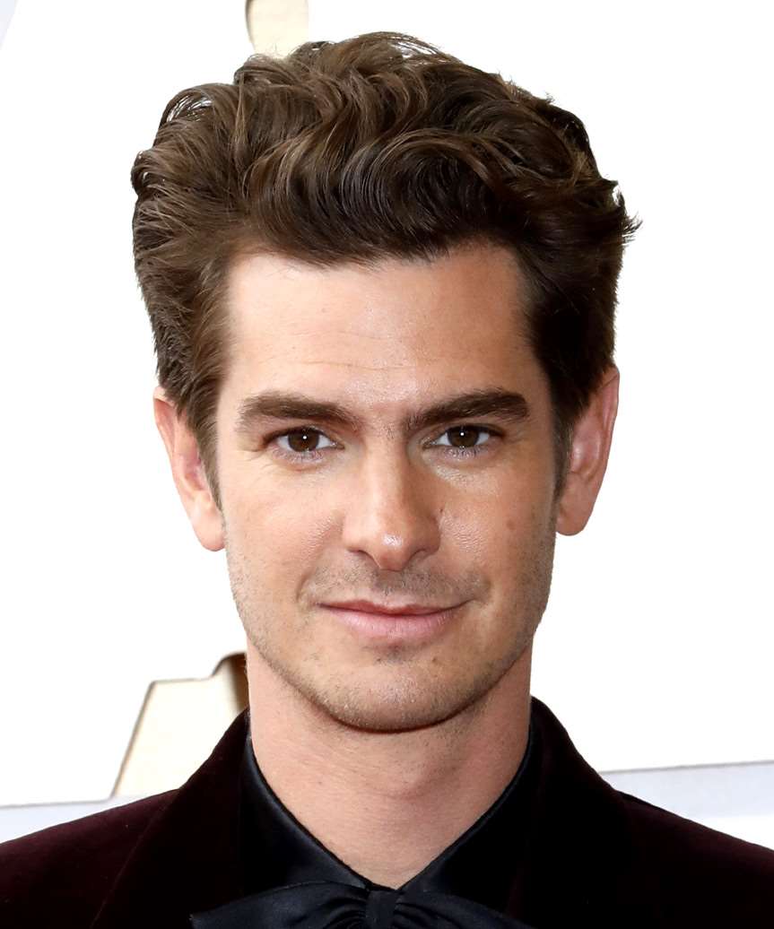 Andrew Garfield Short Wavy   Dark Brunette   Hairstyle