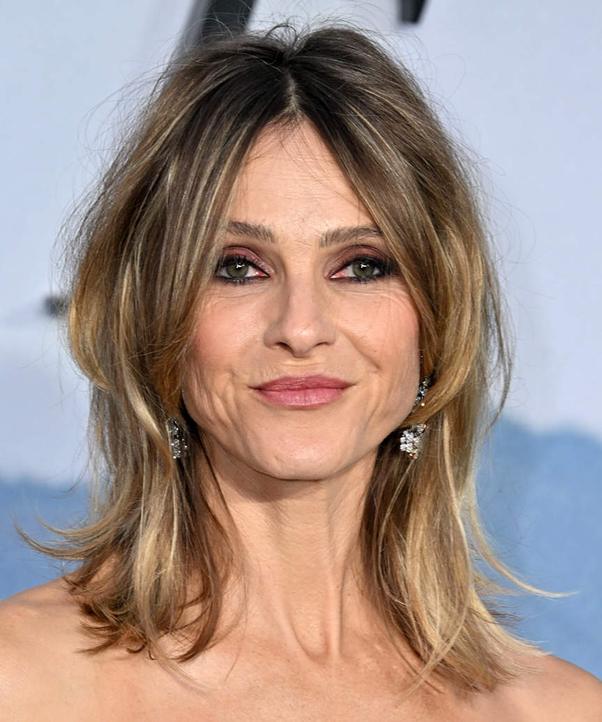 Beau Garrett Easy-Going Medium-Length Hairstyle