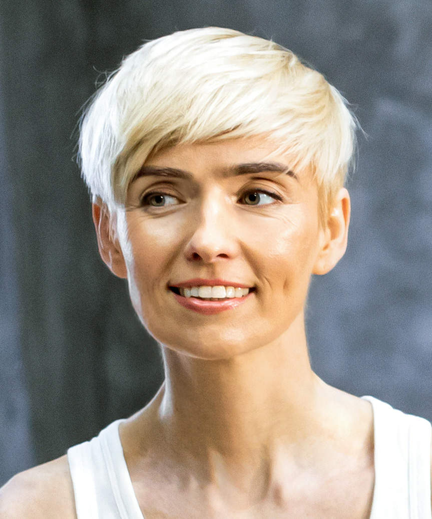 Wispy Pixie Cut With Very Short Sides