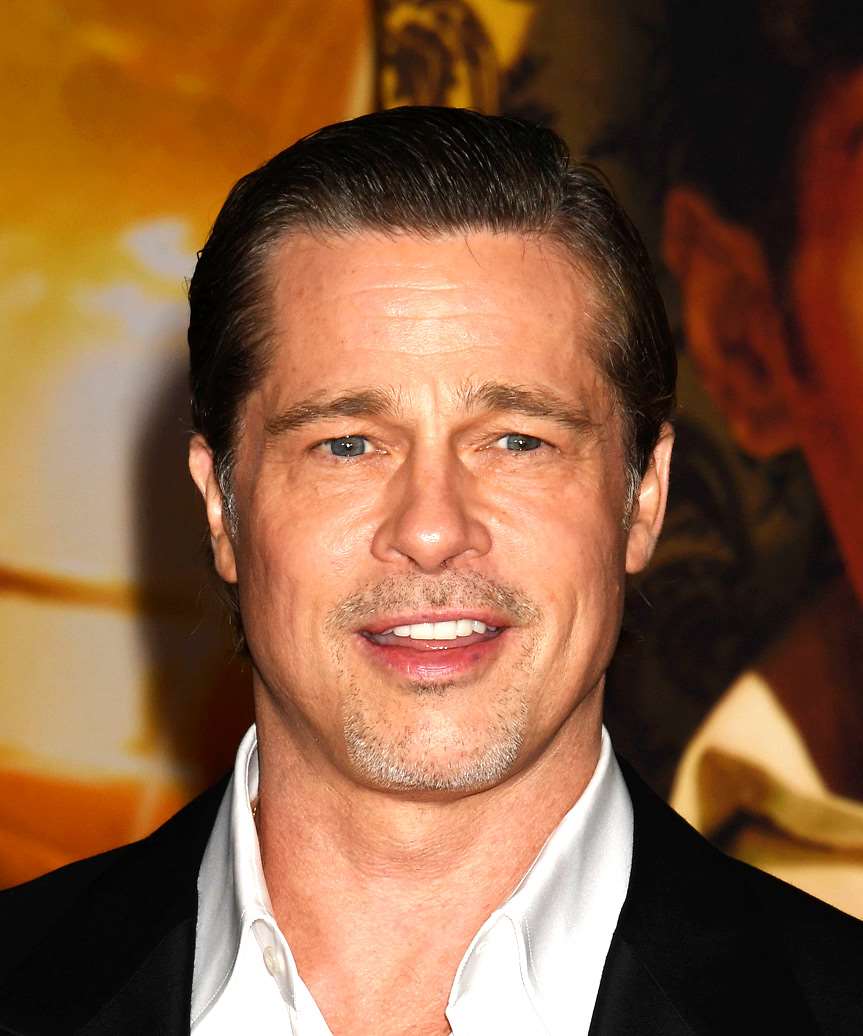 Brad Pitt Short Sleek Haircut