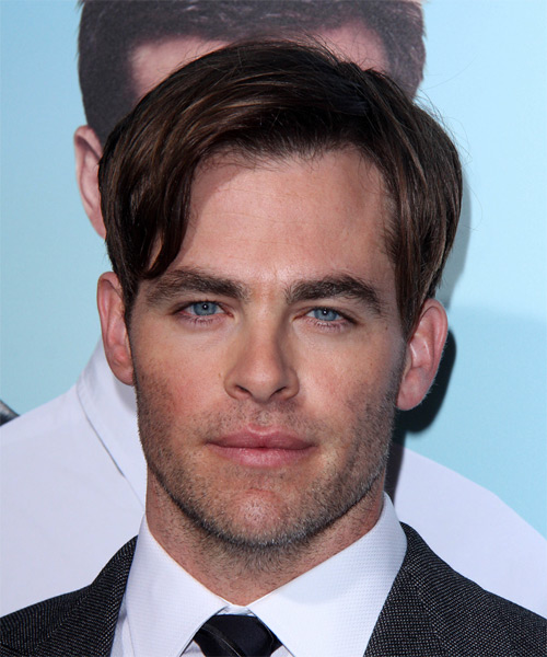 Chris Pine Short Straight     Hairstyle