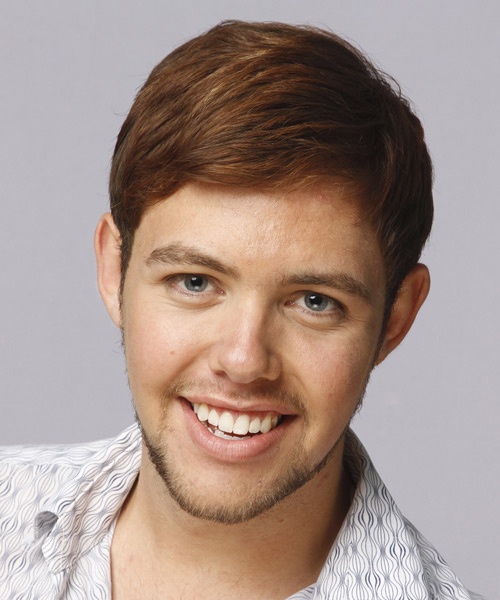Smooth And Simple Hairstyle For Men
