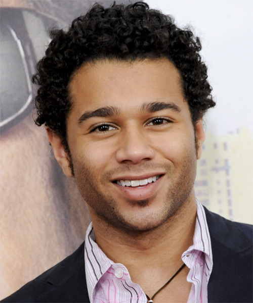Corbin Bleu Short Curly   Black   Hairstyle