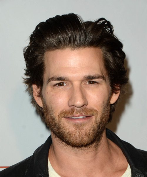 Johnny Whitworth Short Straight    Hairstyle 