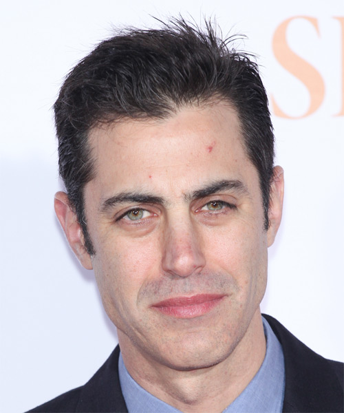 Josh Singer Short Straight    Hairstyle 