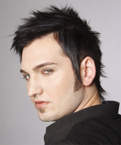 Audacious And Spiky Hairstyle For Men - side on view