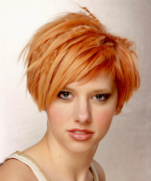 Short Funky Hairstyle With Volume At Crown