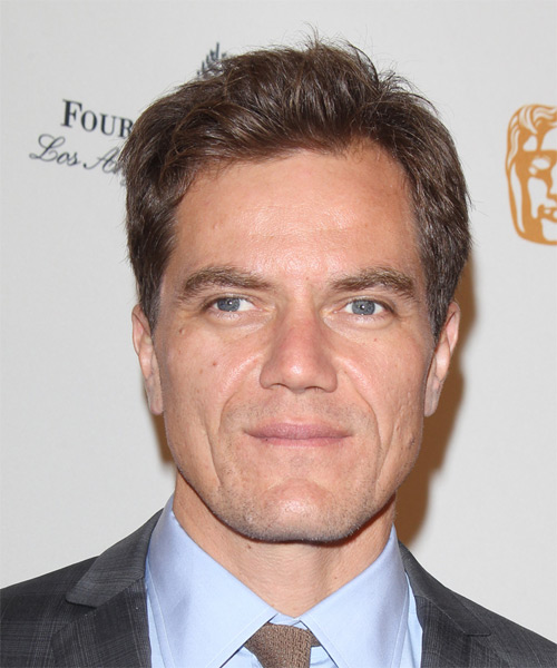 Michael Shannon Short Straight    Hairstyle 
