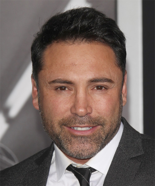 Oscar De La Hoya Short Straight    Hairstyle 