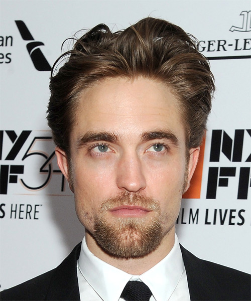 Robert Pattinson Short Straight    Chestnut Brunette   Hairstyle