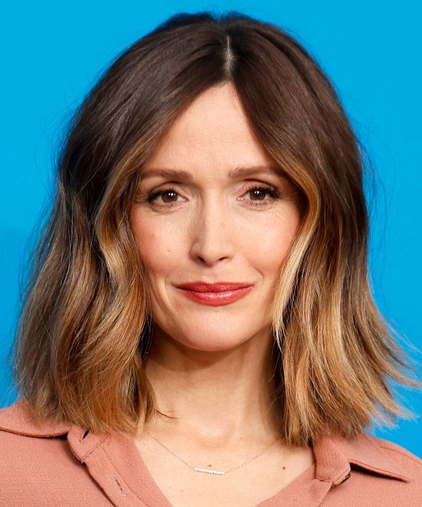 Rose Byrne Two-Toned Shoulder-Length Bob Haircut
