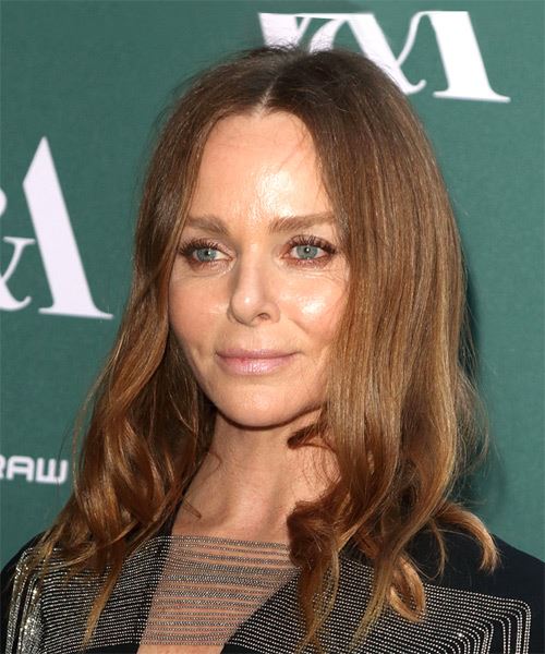 Stella McCartney Long Wavy    Hairstyle  - side view