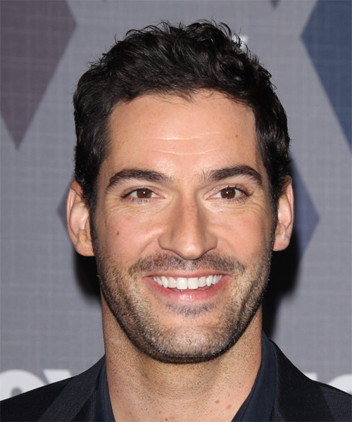 Tom Ellis Short Straight    Hairstyle 